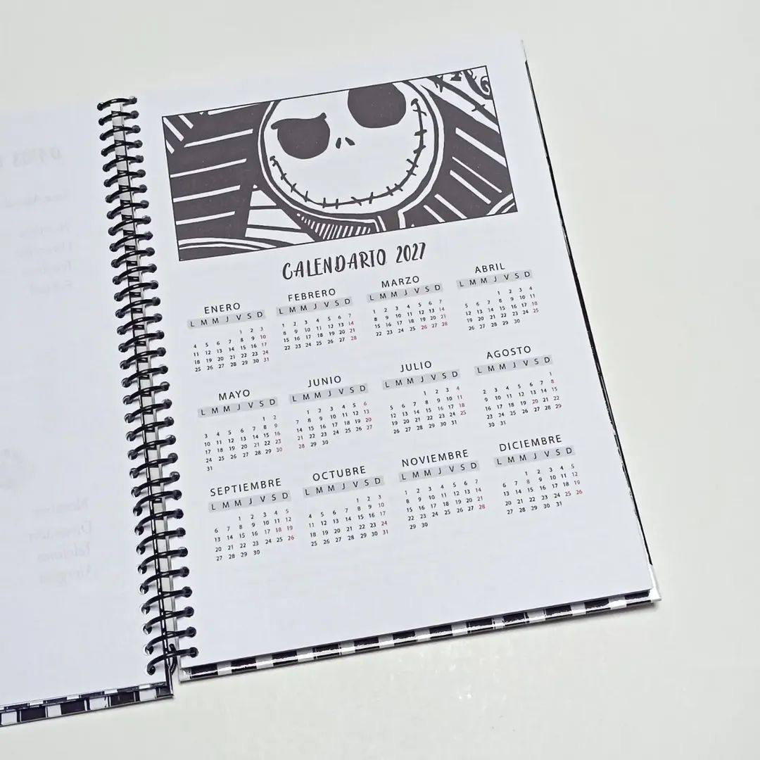Cuaderno Jack Skelligton A5
