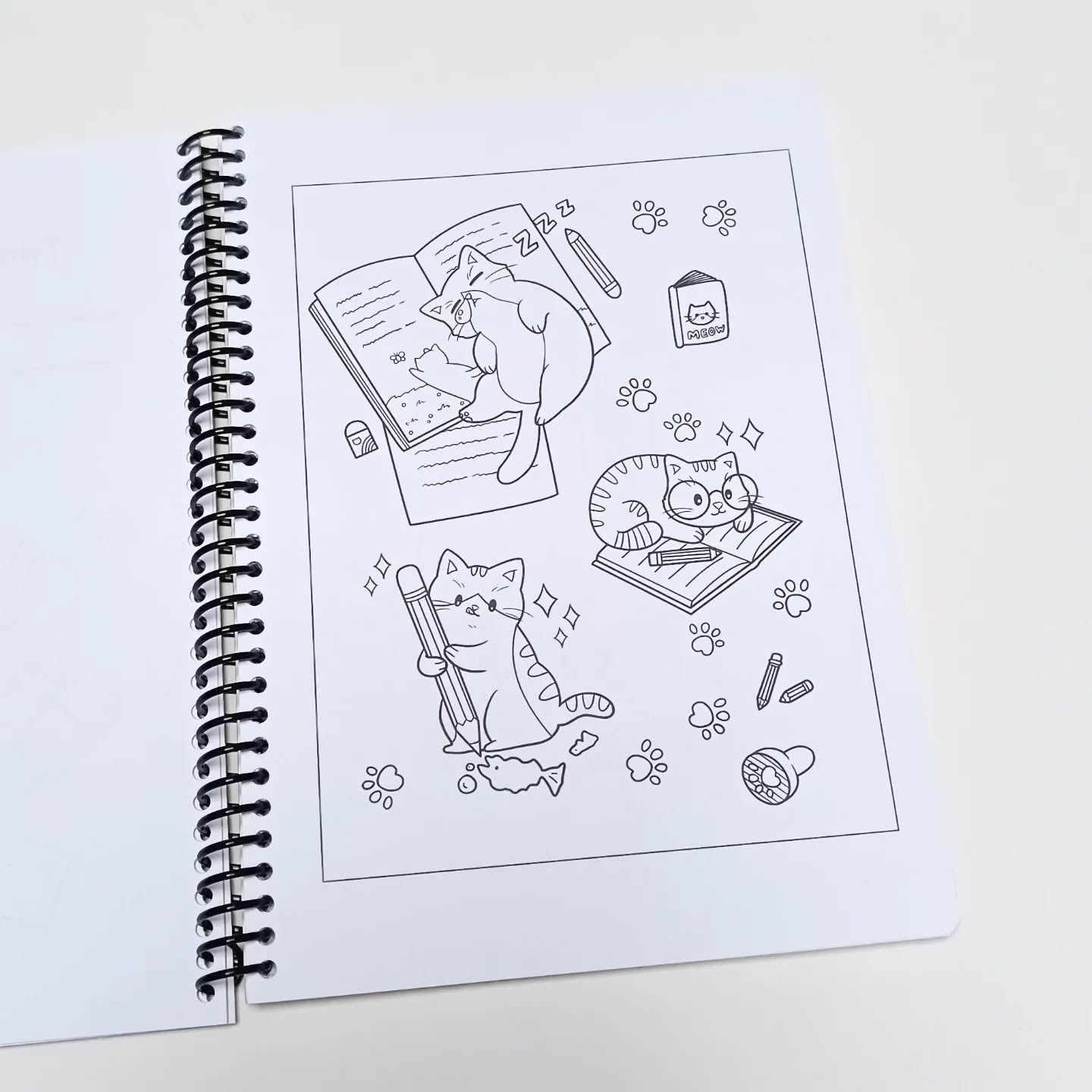 Libro para Pintar Tiny Cats