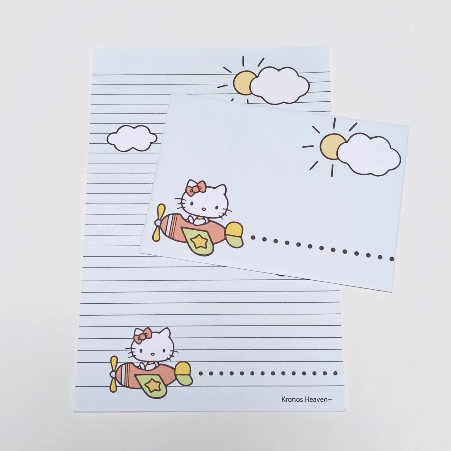 Conjunto Hello Kitty Avión