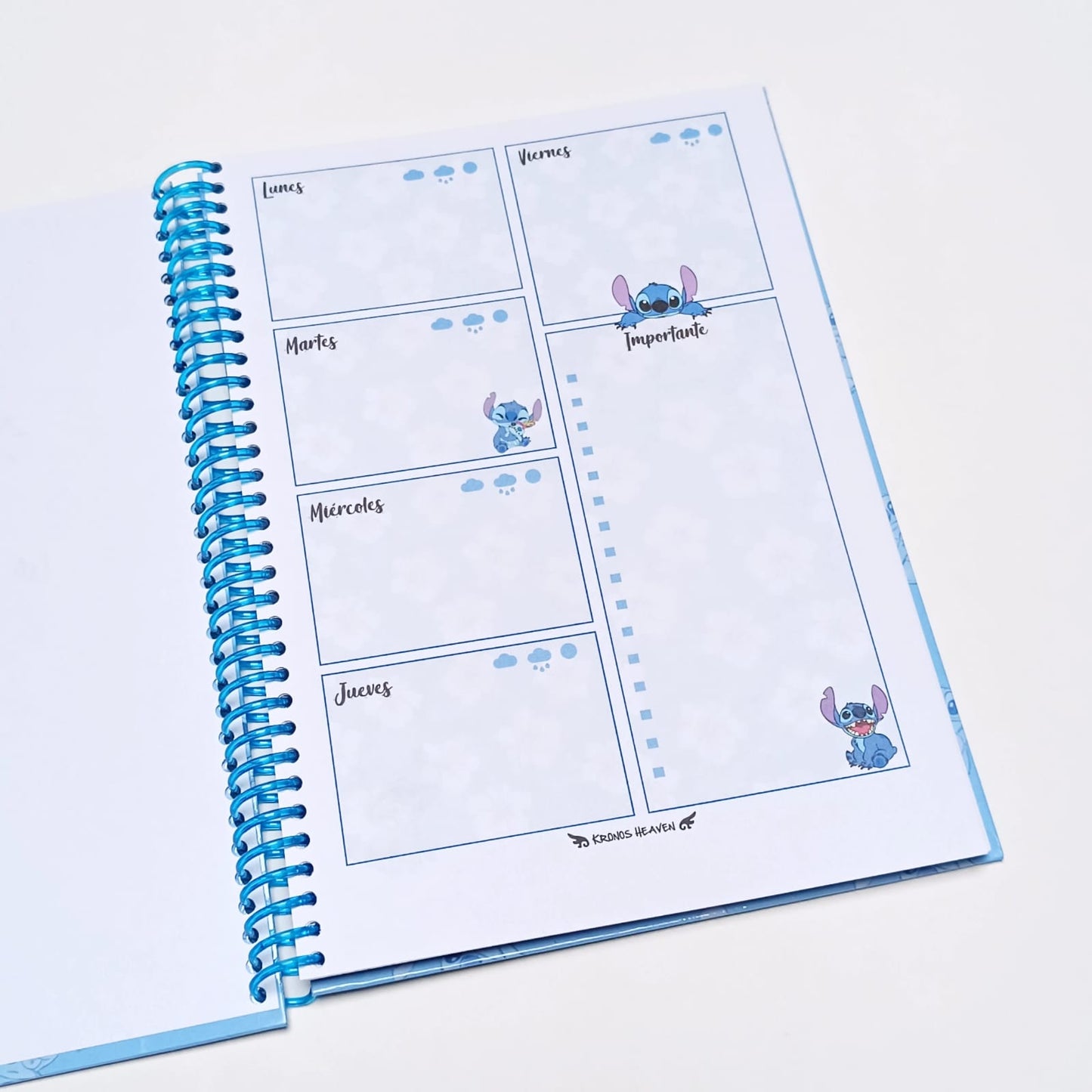 Planner Semanal Stitch