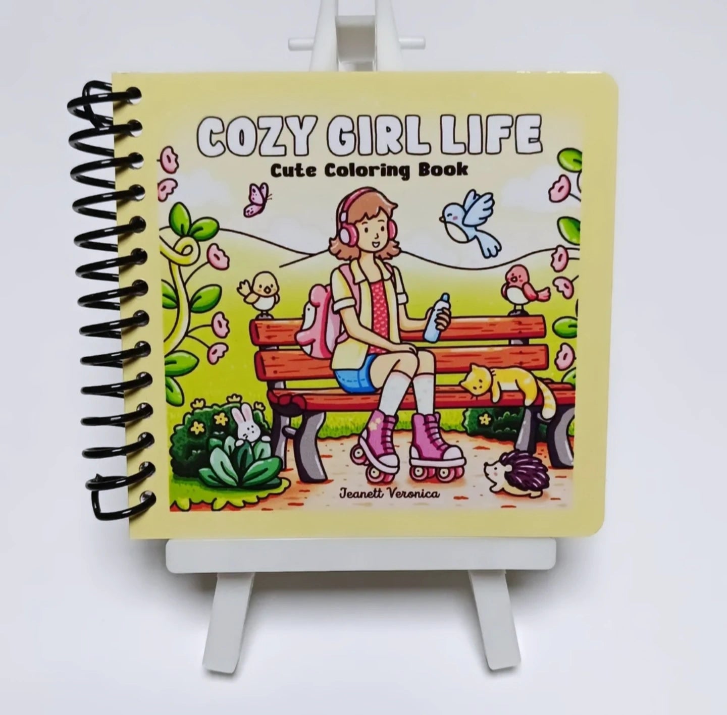 Mini libro para Pintar COZY GIRL LIFE