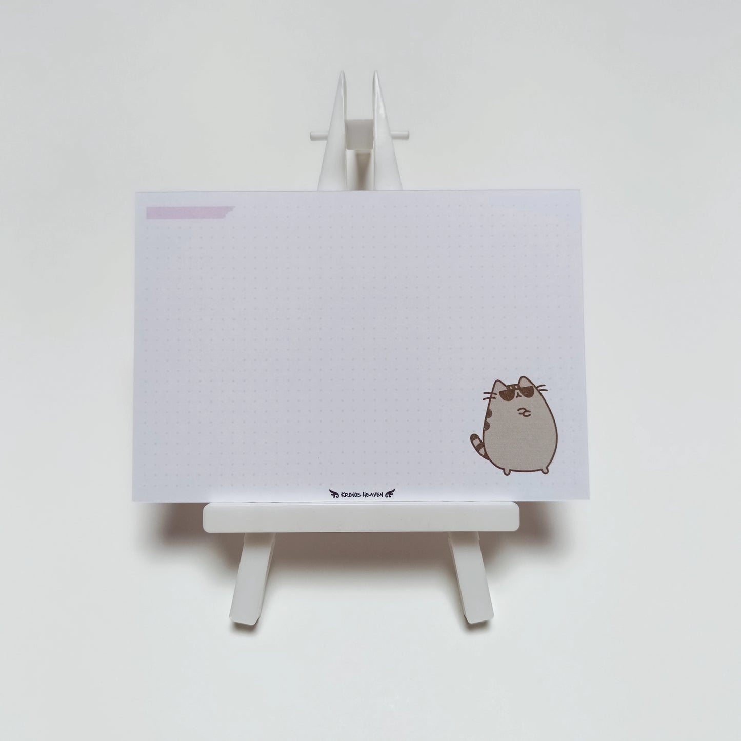 Flashcard Diseño Pusheen