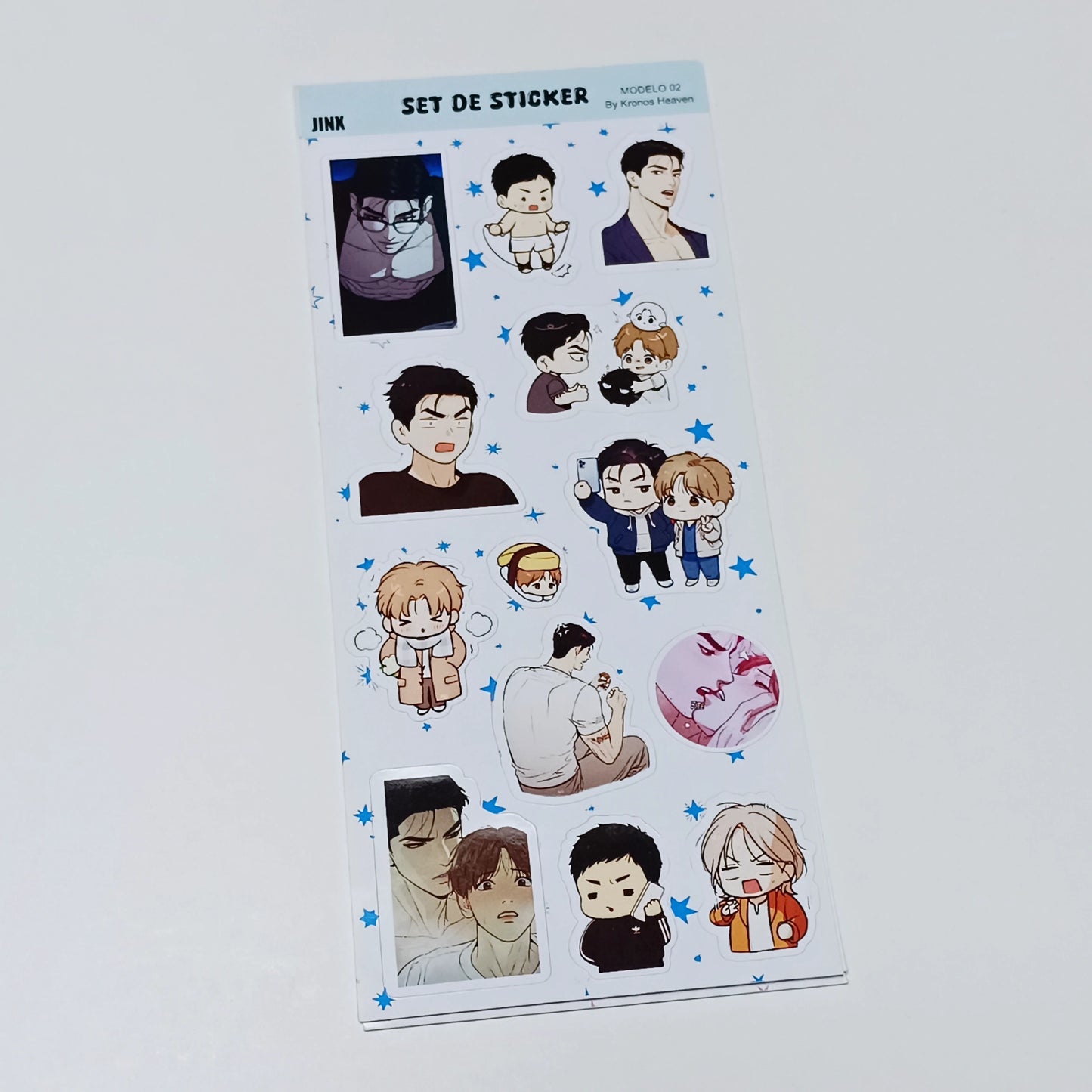 Set Sticker Alargado Jinx 02