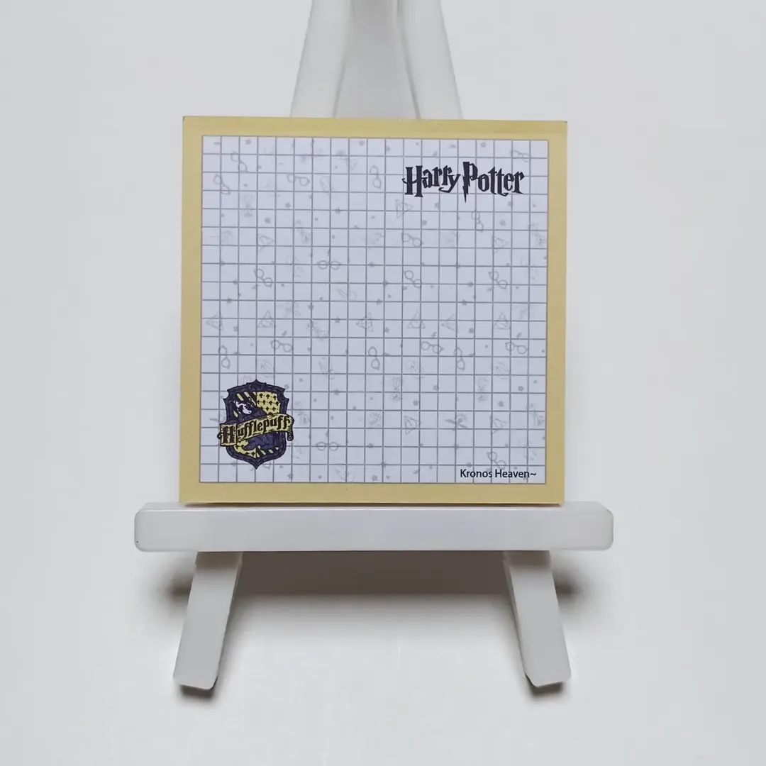 Memo Cuadrado Harry Potter Hufflepuff