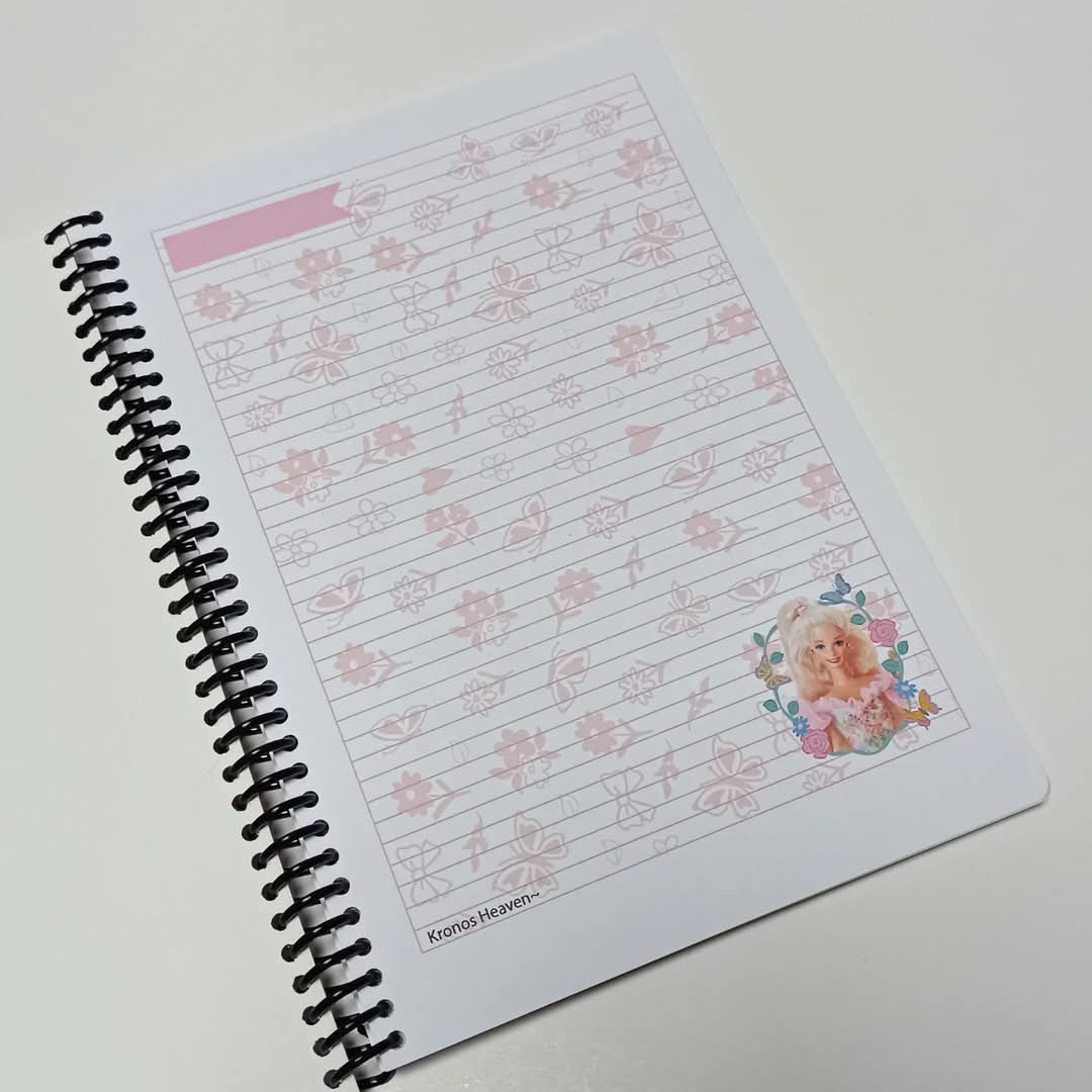 Cuadernillo Barbie Flores