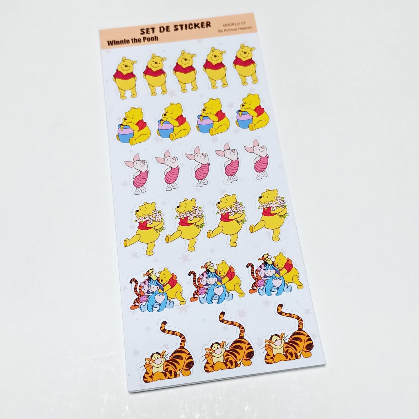 Set Sticker Winnie the Pooh
