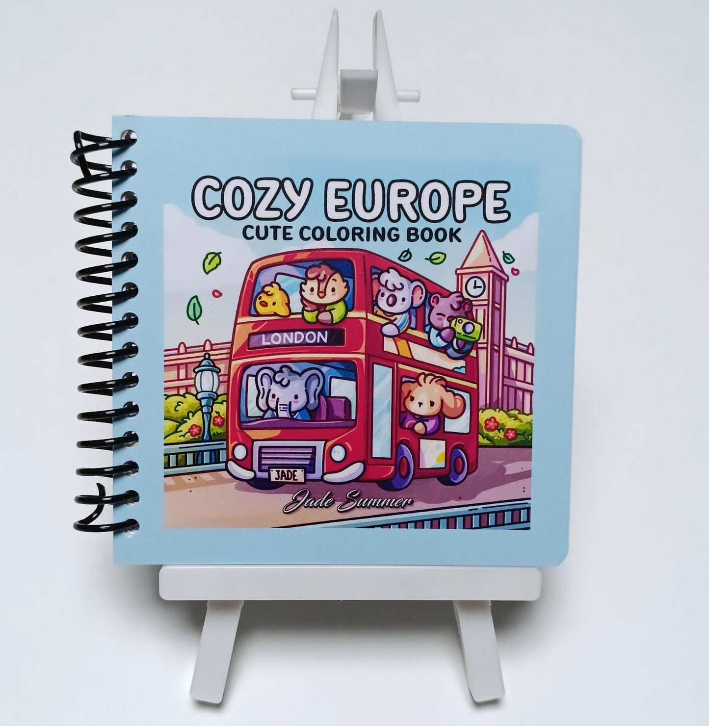 Mini Libro para Pintar Cozy Europe