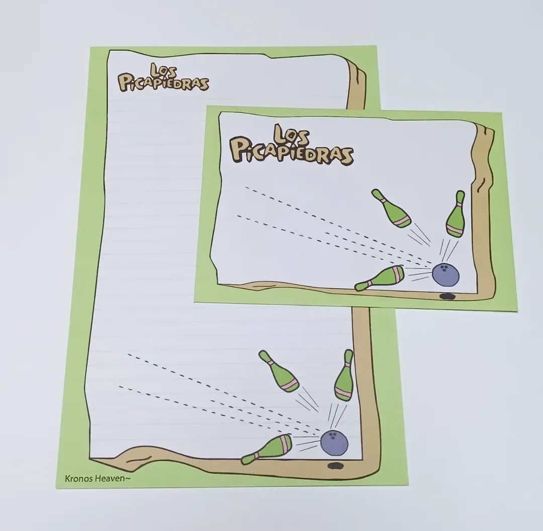 Conjunto Picapiedras Bolos