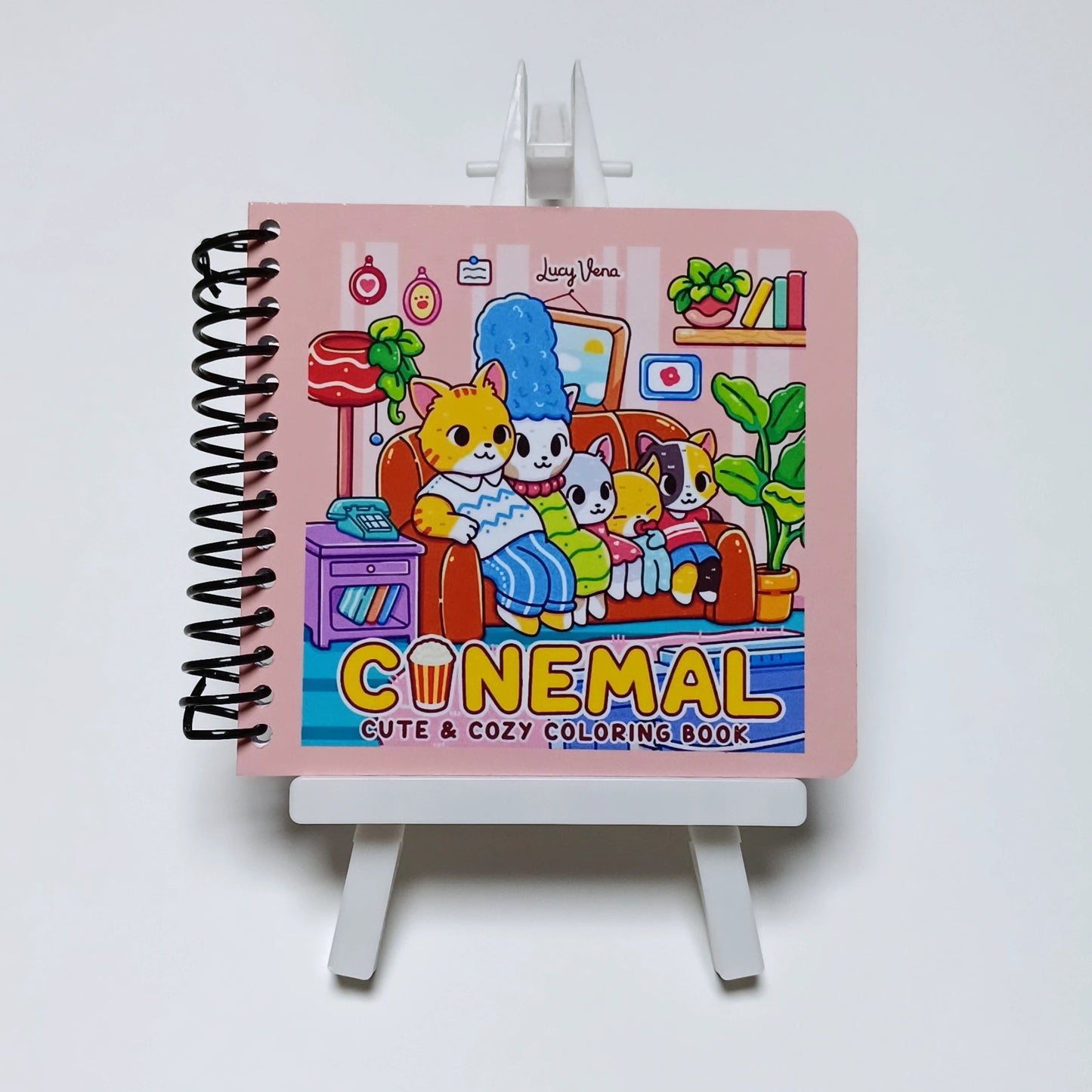 Mini libro para Pintar Cinemal