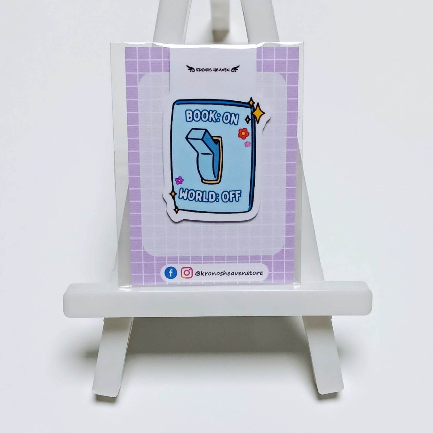 Marcapáginas Book On