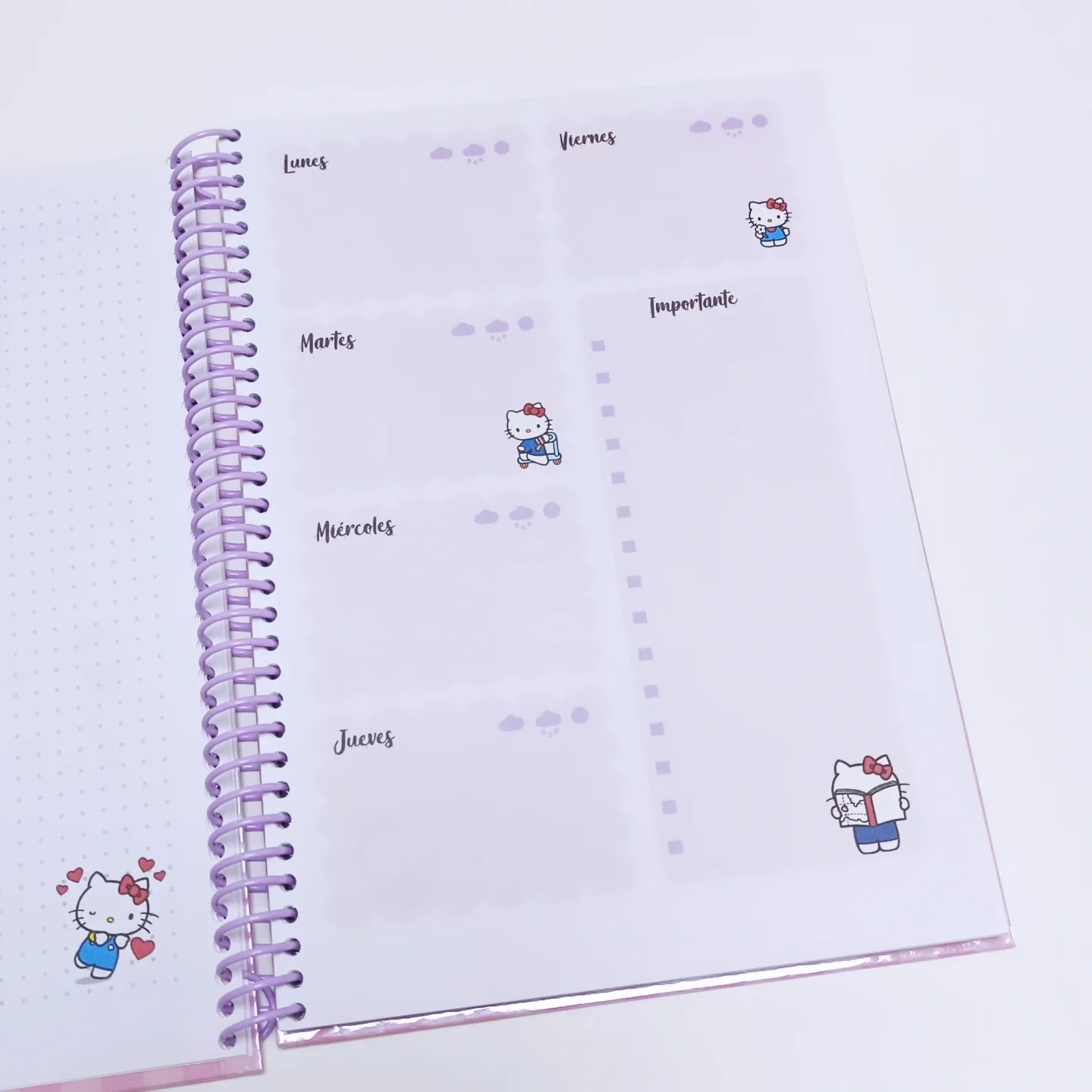 Planner Semanal Hello Kitty 02