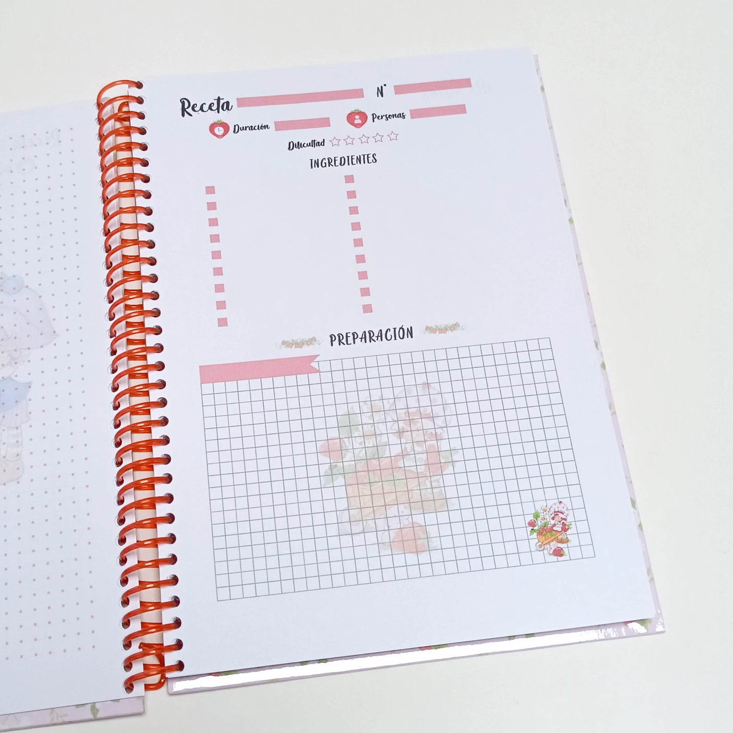 Recetario Frutillita