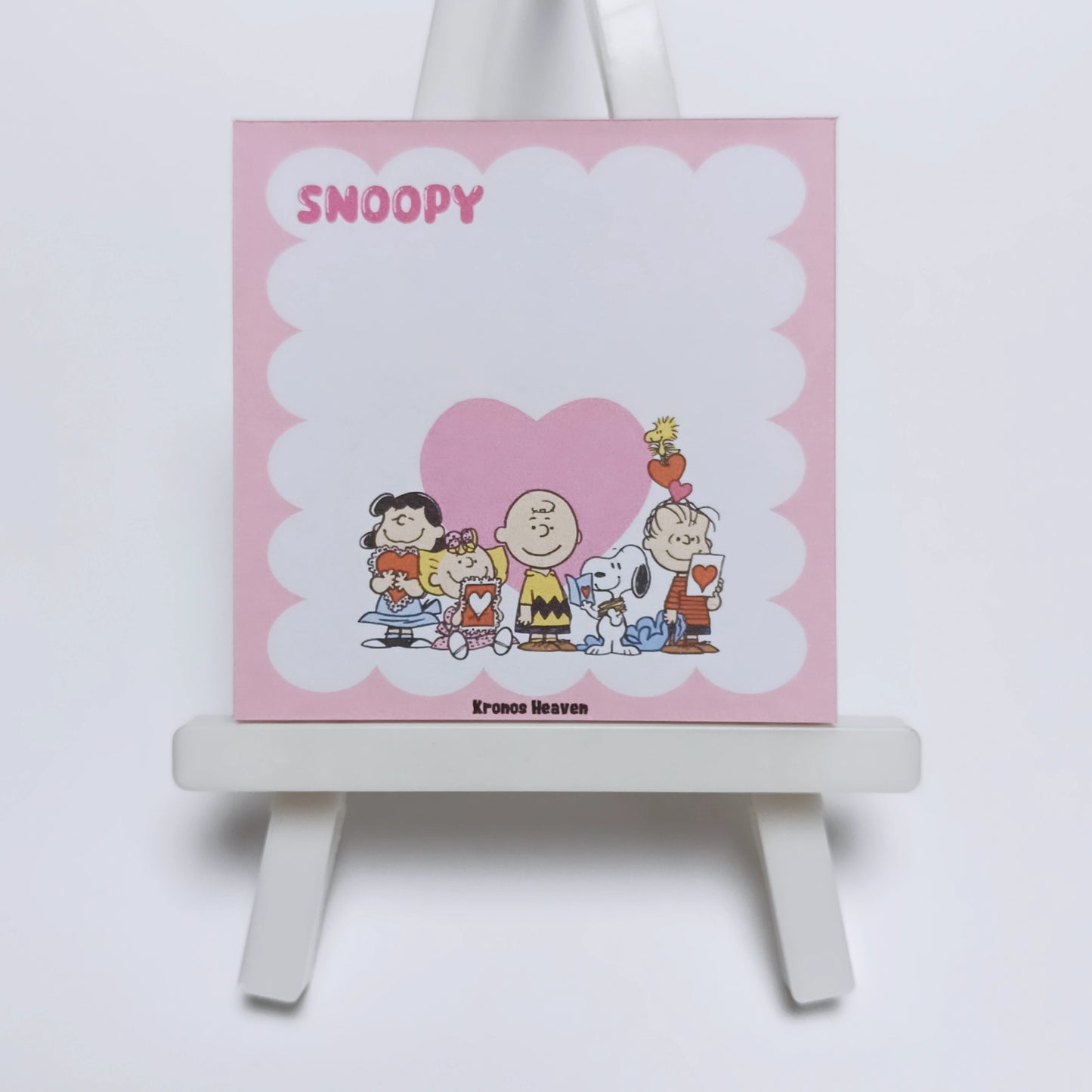 Memo Cuadrado Snoopy