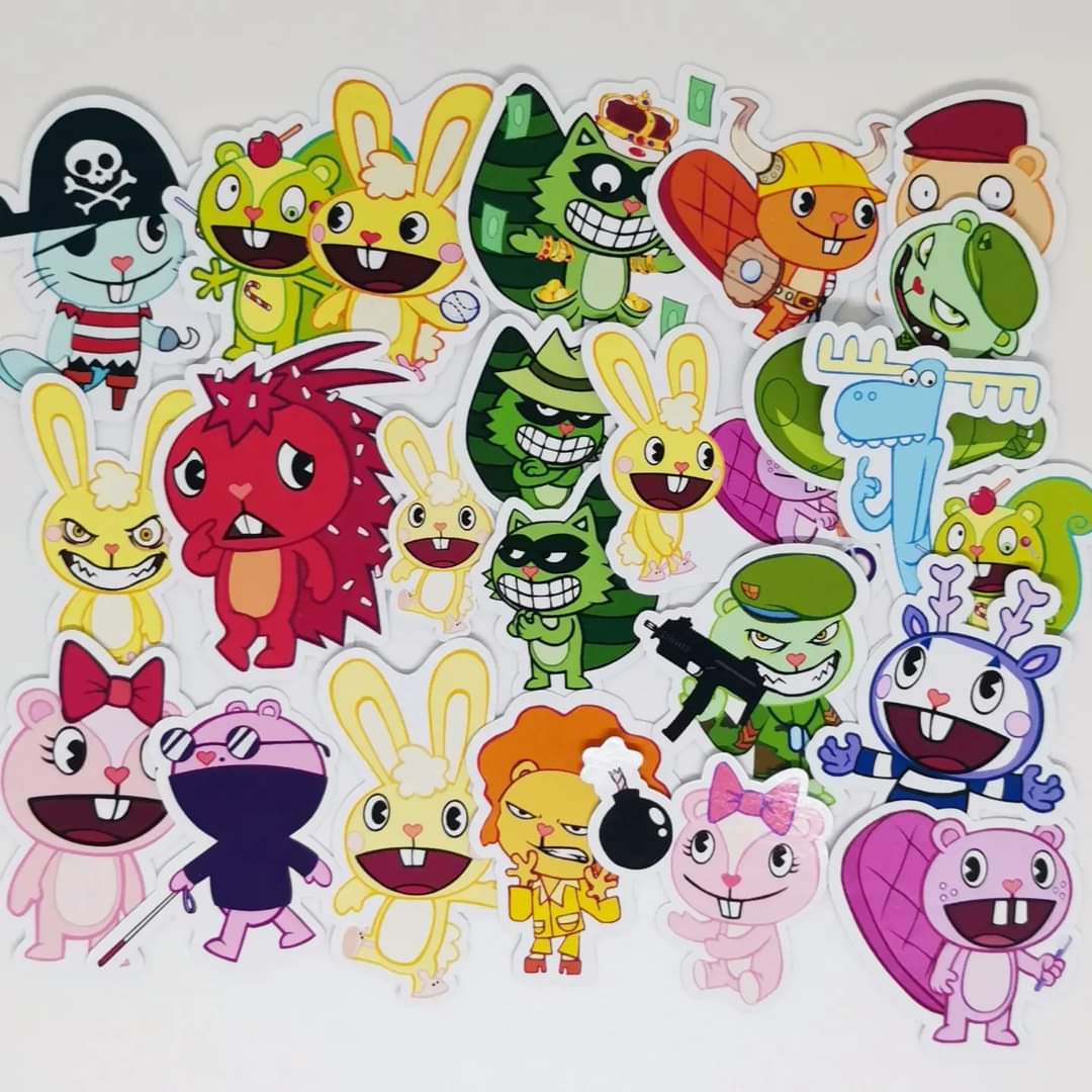 Sticker Diseño Happy Tree Friends
