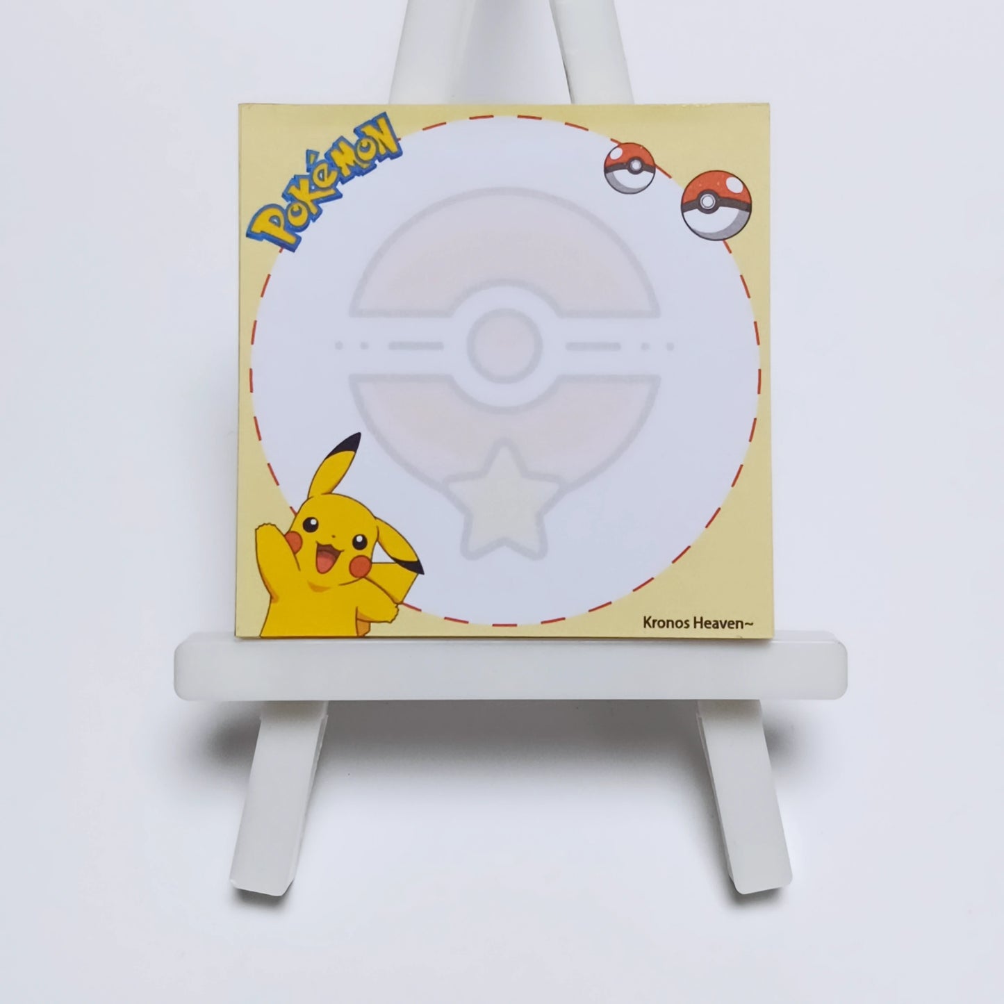 Memo Cuadrado Pikachu