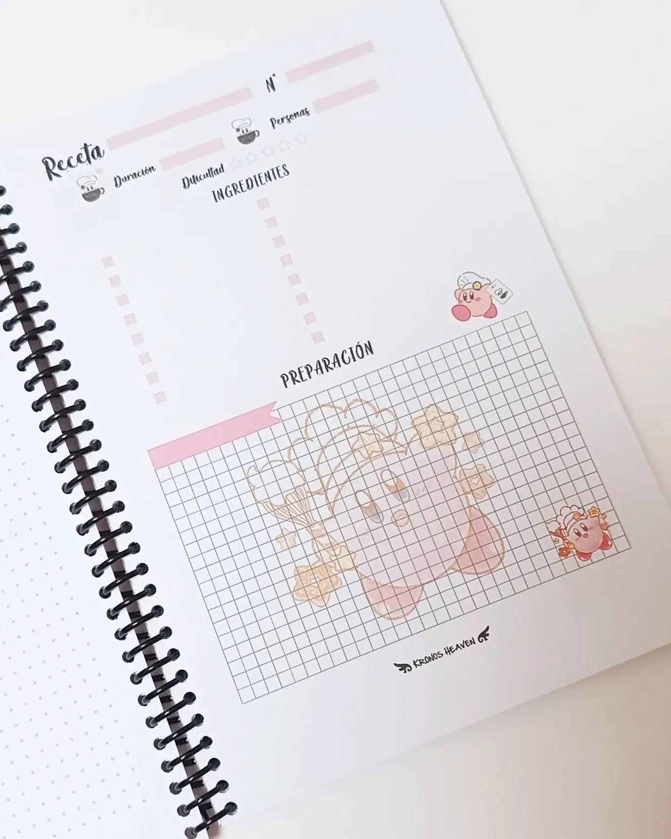 Recetario A5 Kirby