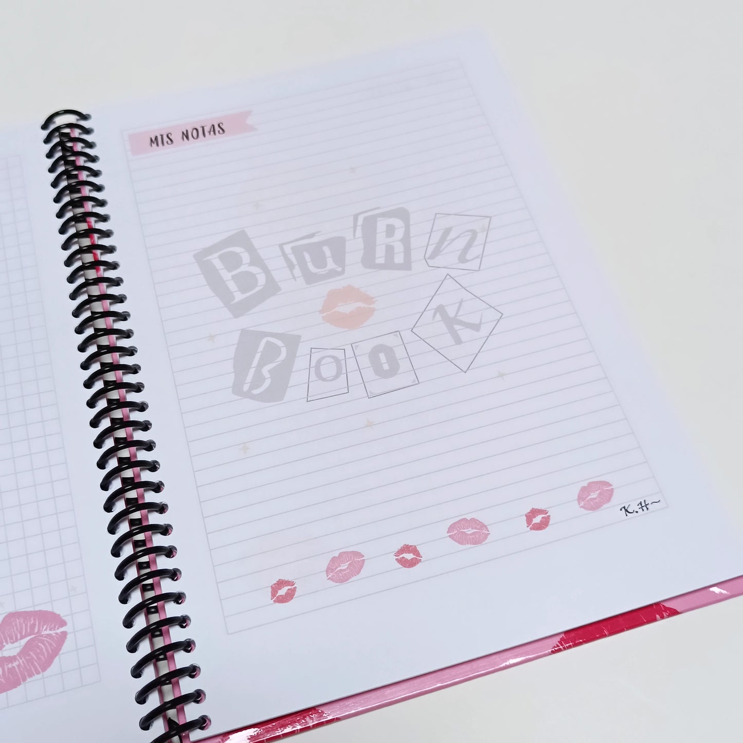 Cuaderno Burn Book
