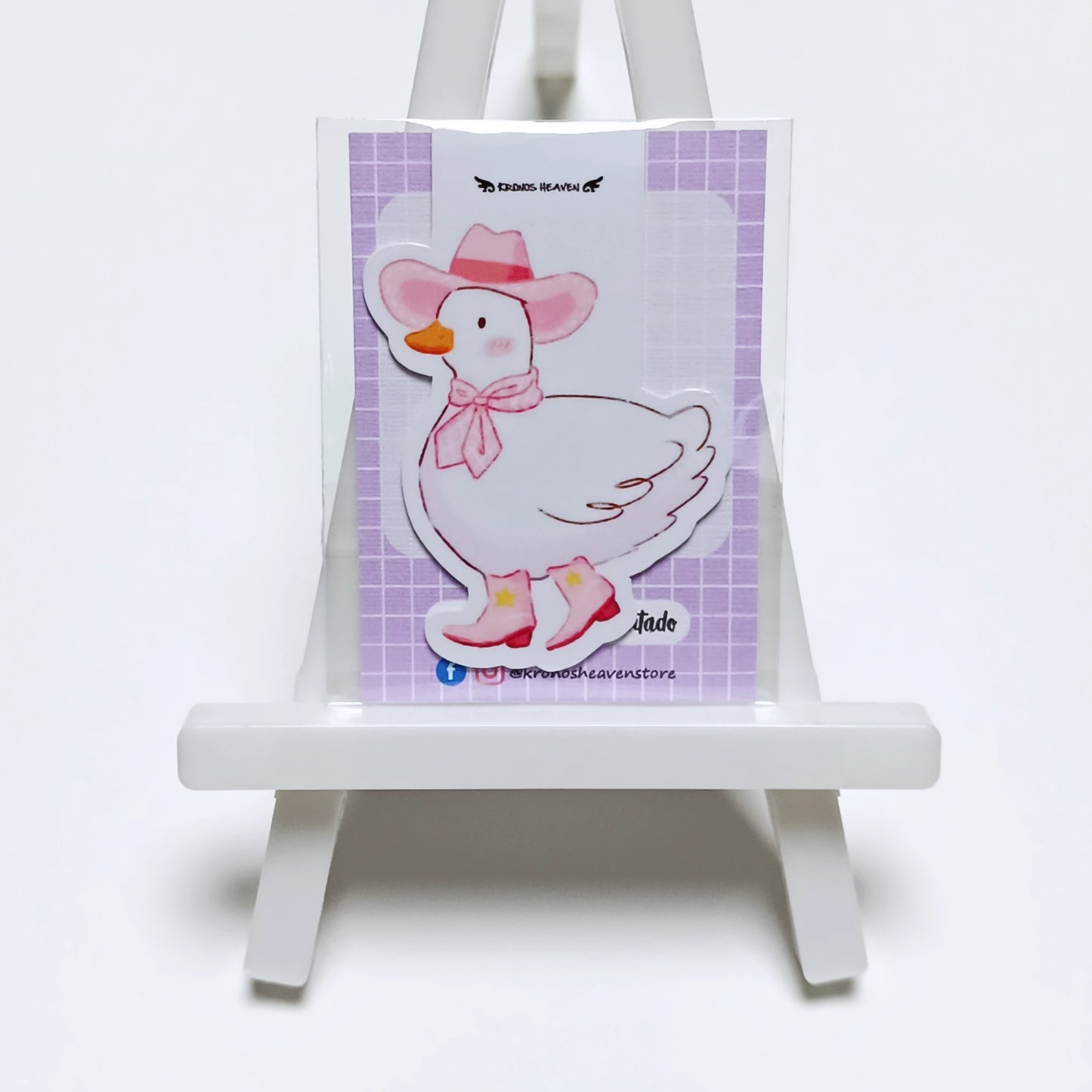 Marcapáginas Pato Botas