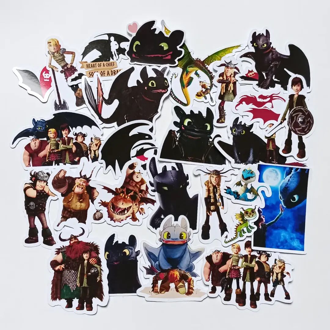 Stickers How to train your Dragon 01