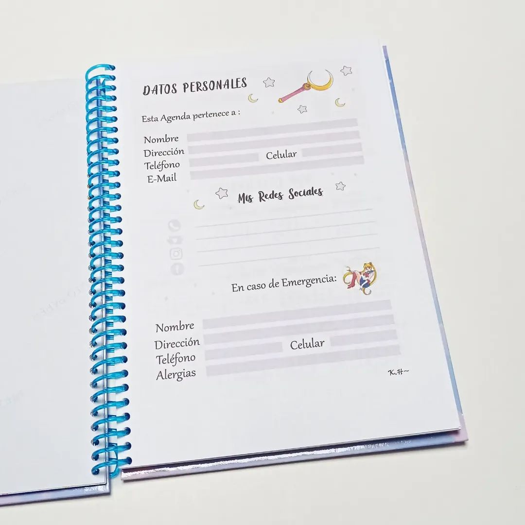 Cuaderno Sailor Moon A5