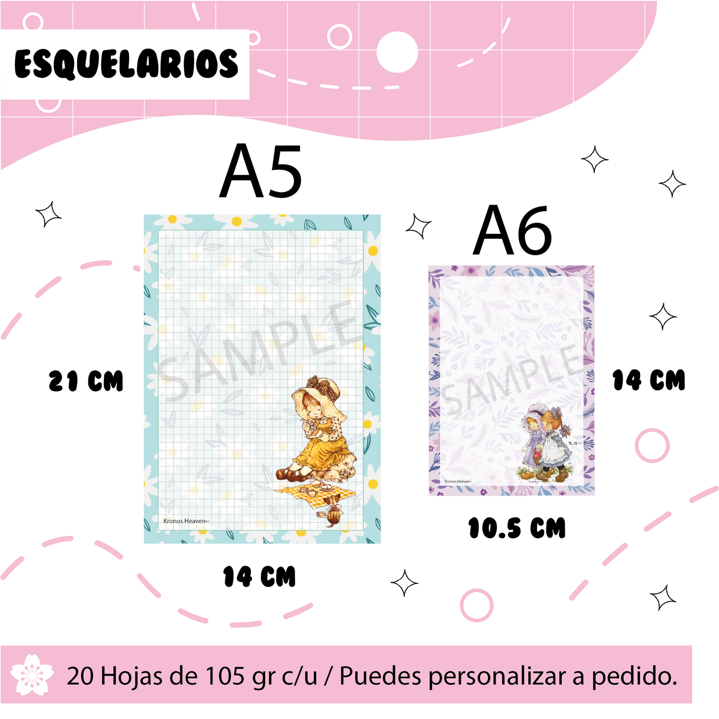 Esquela Frutillita Corazón