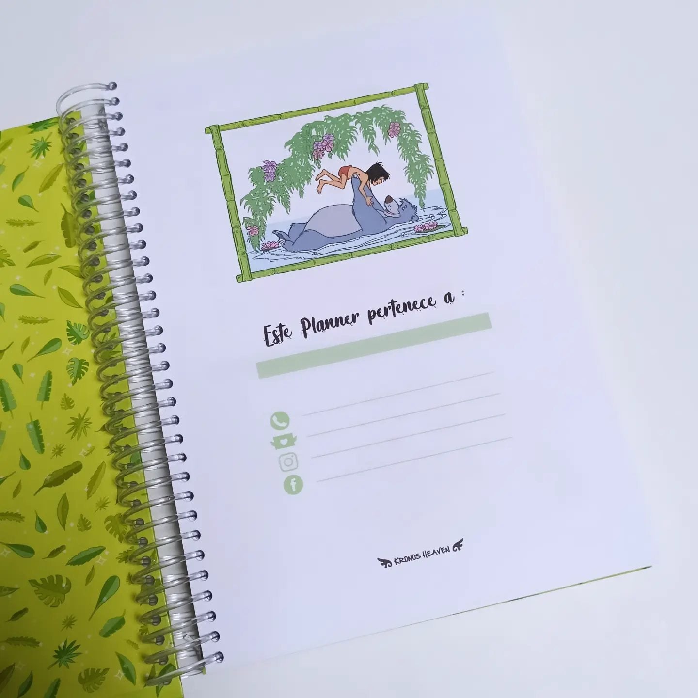 Recetario A5 Libro de la Selva