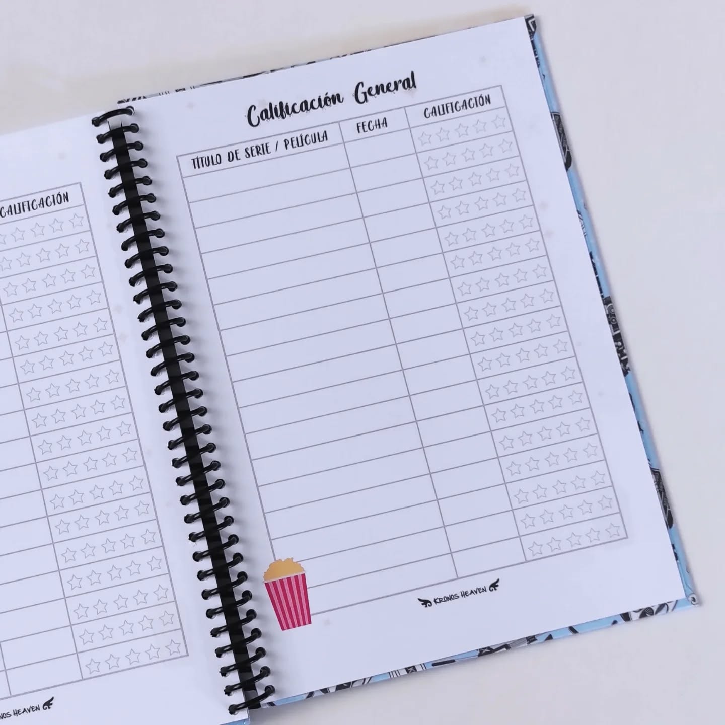 Planner de Series Celeste