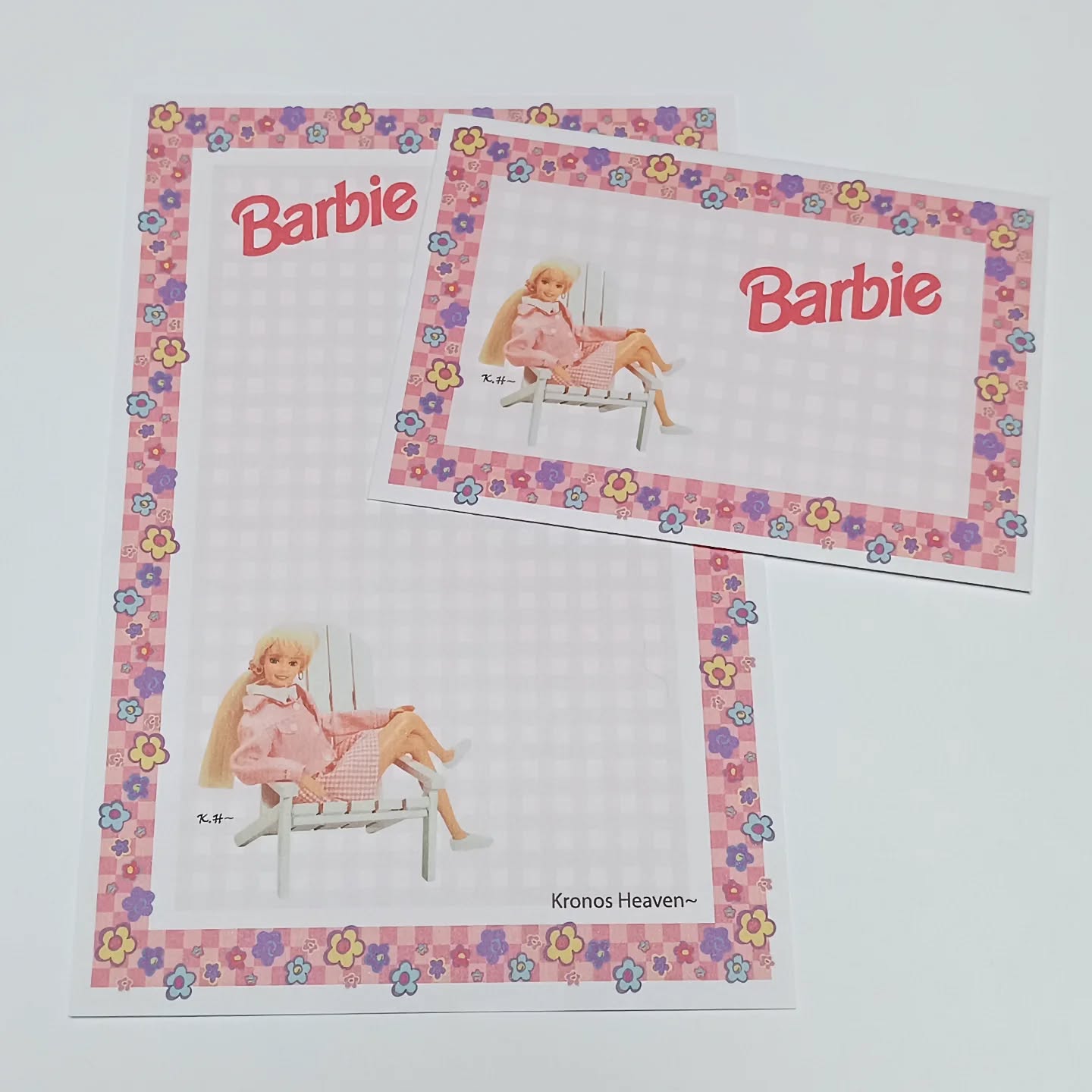 Conjunto Barbie Flores