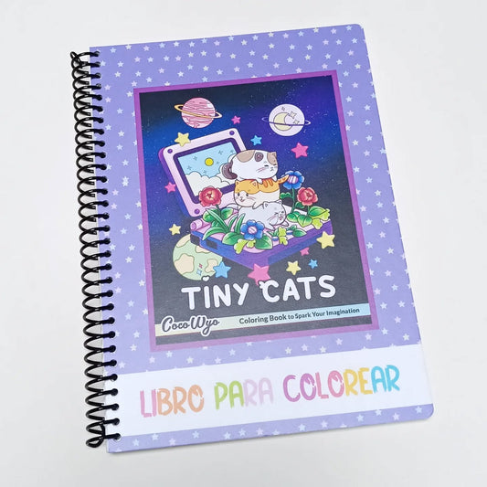 Libro para Pintar Tiny Cats
