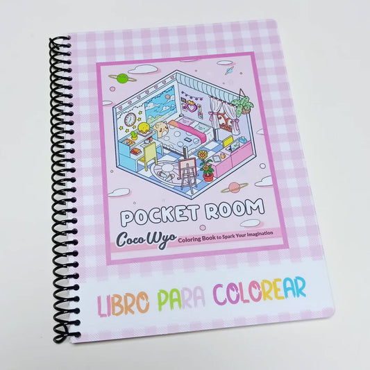 Libro para Pintar Pocket Room