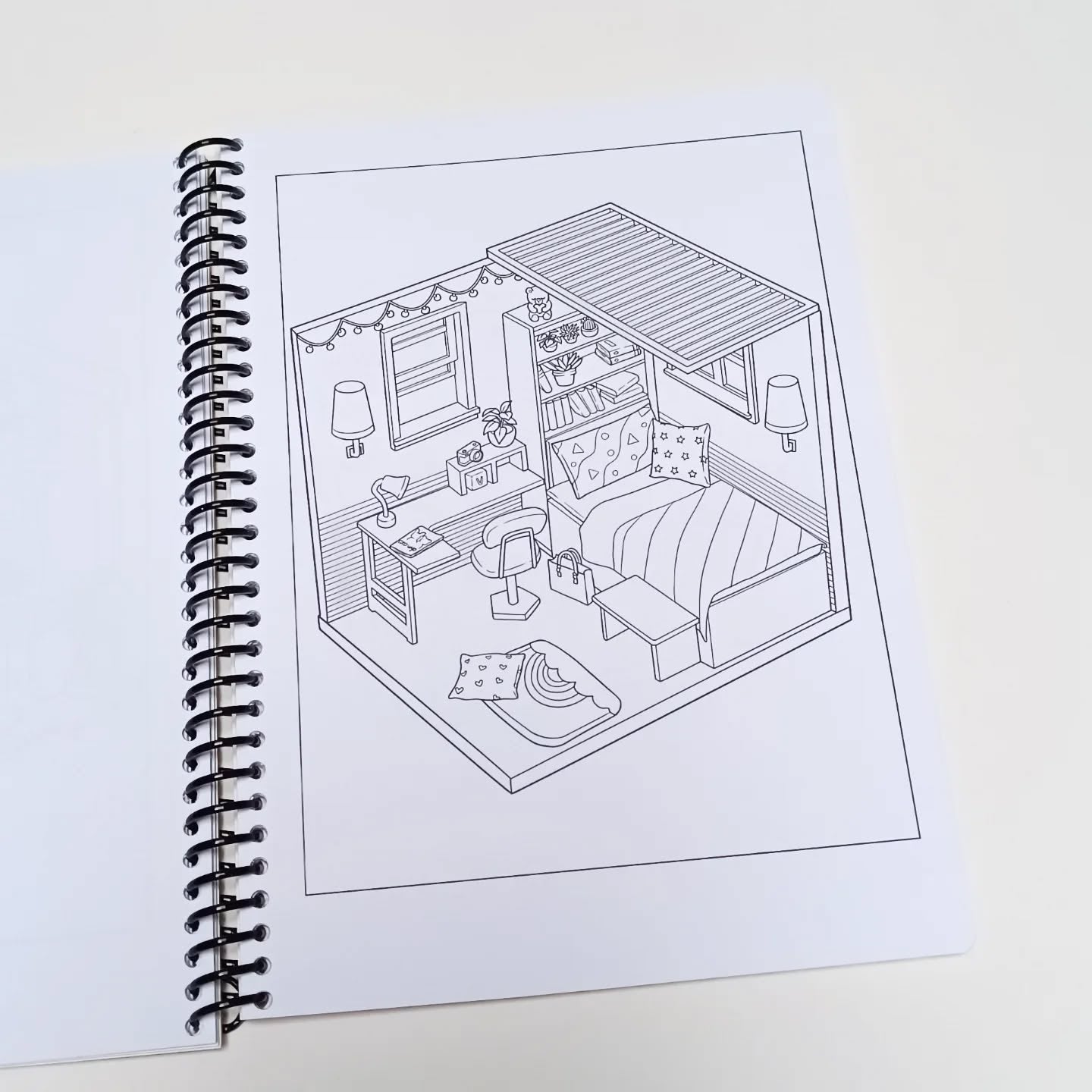 Libro para Pintar Pocket Room