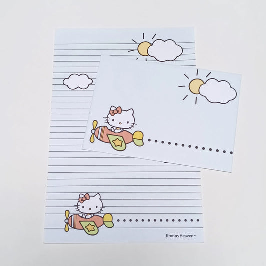 Conjunto Hello Kitty Avión