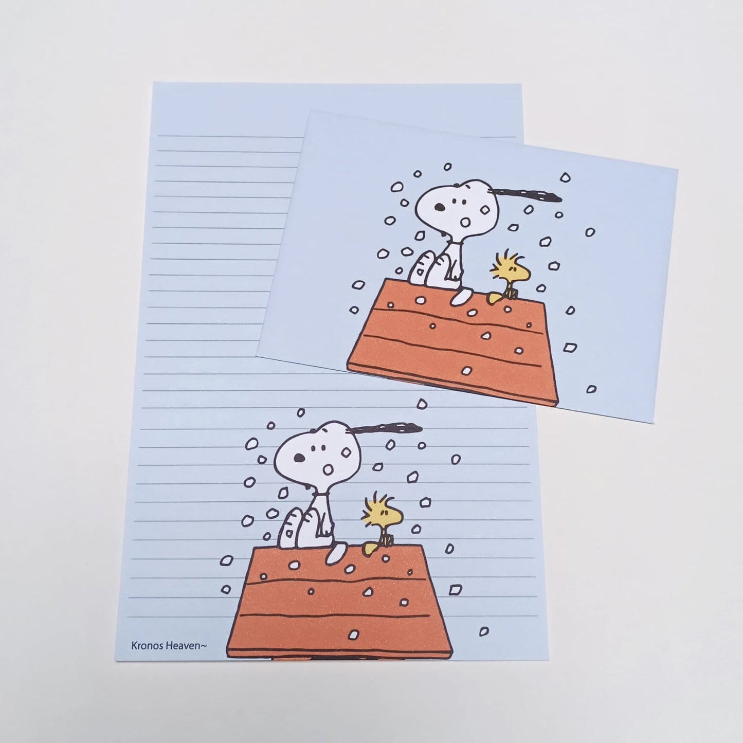 Conjunto Snoopy Nieve