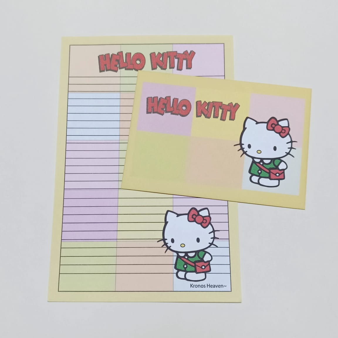 Conjunto H.Kitty Colores
