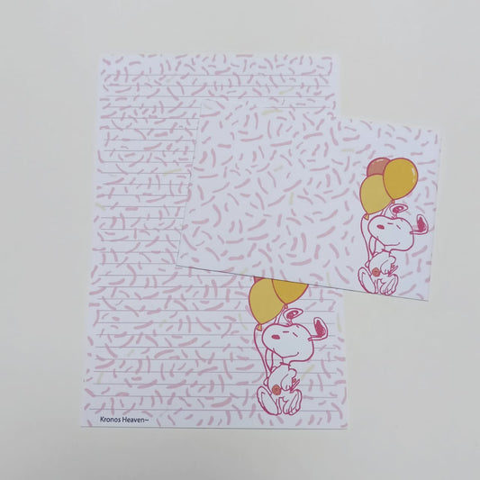 Conjunto Snoopy Globos