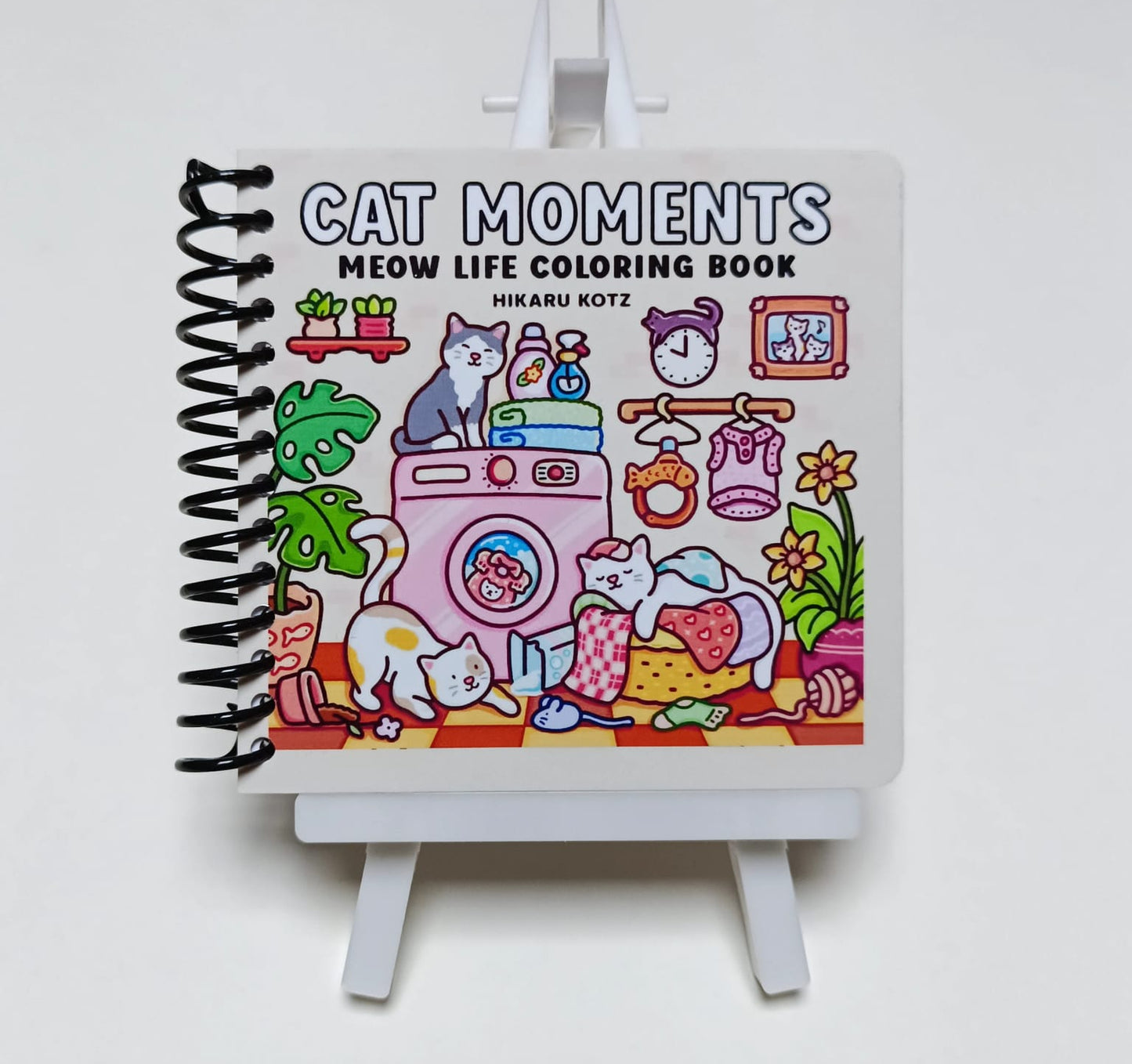 Mini libro para Pintar Cat Moments