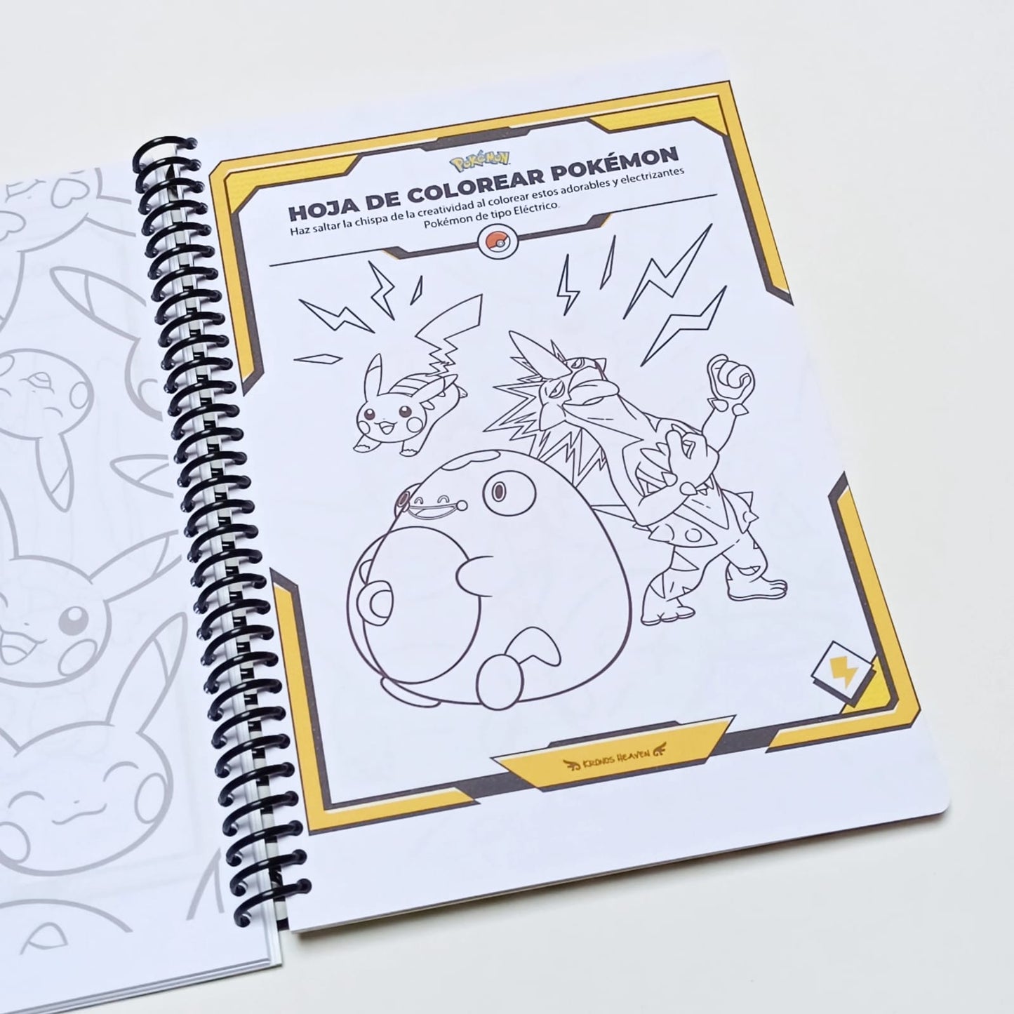 Libro de Actividades Pokémon