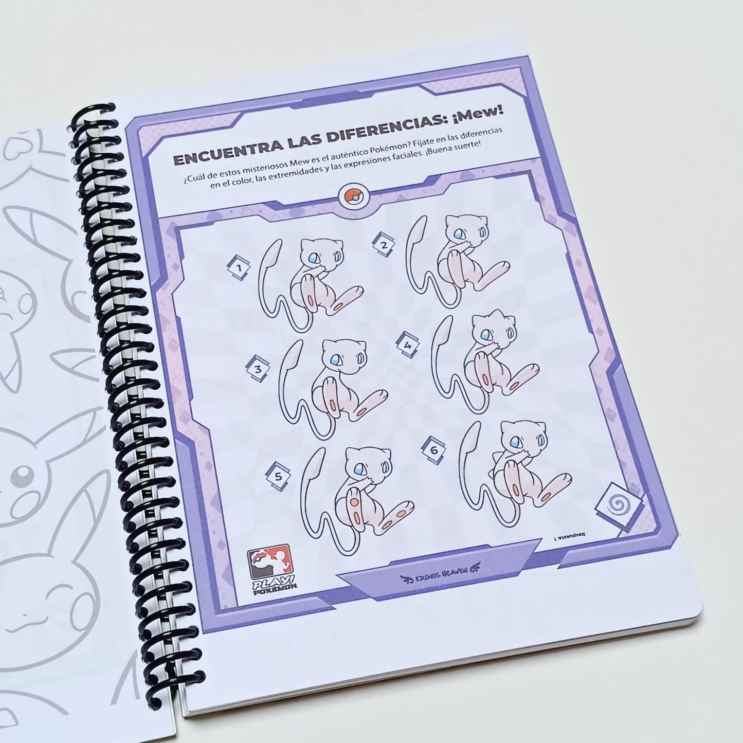 Libro de Actividades Pokémon