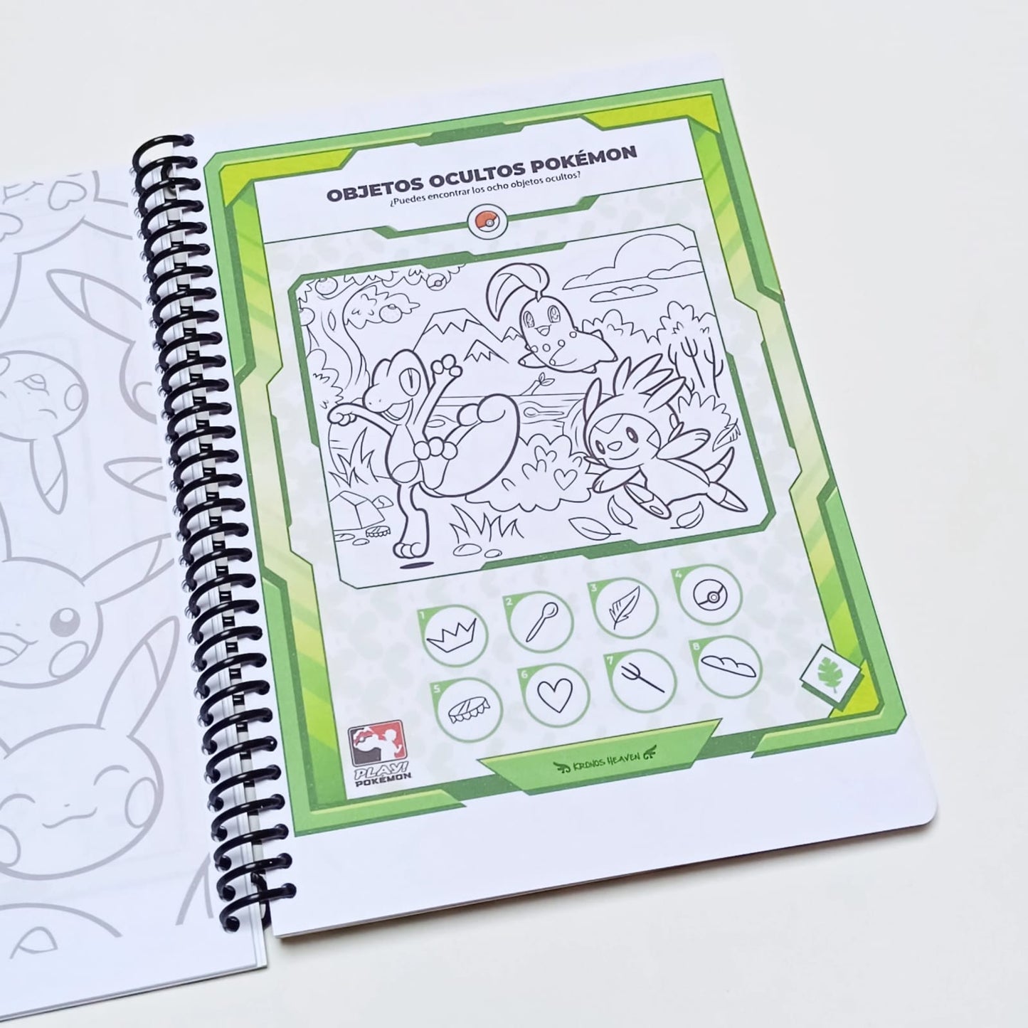 Libro de Actividades Pokémon