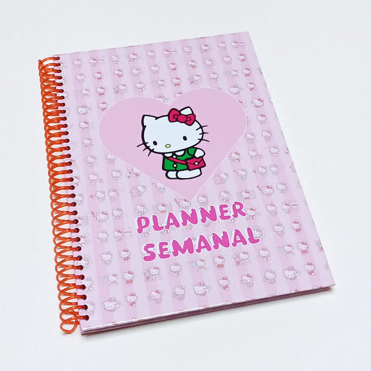 Planner Semanal Hello Kitty