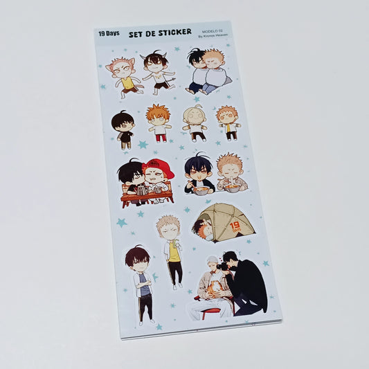 Set Sticker Alargado 19Days 02