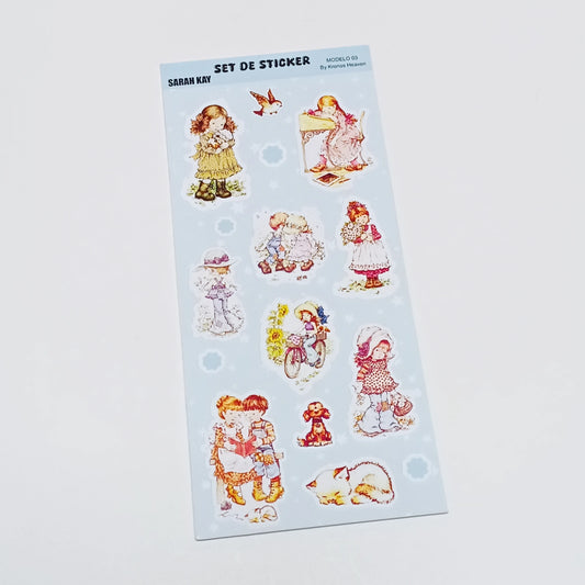Set Sticker Alargado Sarah 03