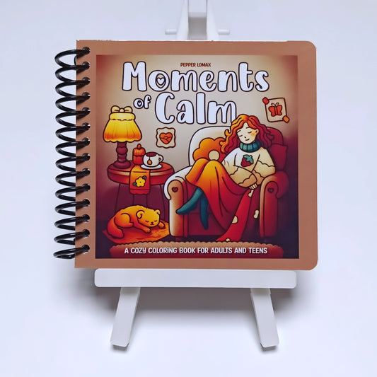 Mini Libro para Pintar MOMENTS OF CALM