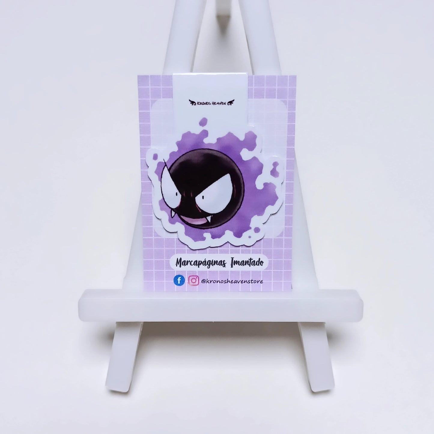Marcapáginas Pokémon Gastly