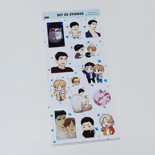 Set Sticker Alargado Jinx 02