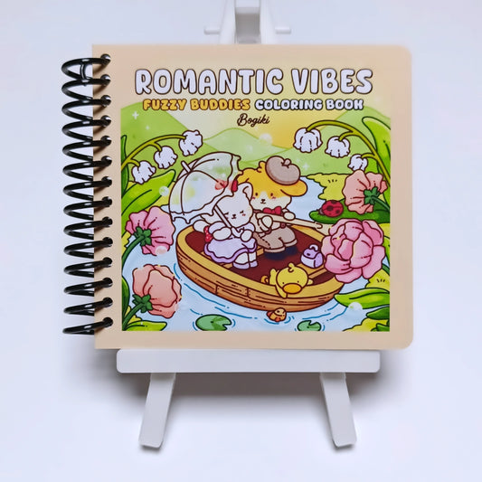 Mini Libro para Pintar ROMANTIC VIBES