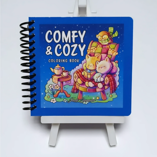 Mini libros para Pintar COMFY & COZY