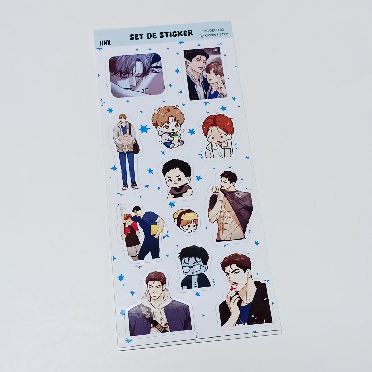 Set Sticker Alargado Jinx 03