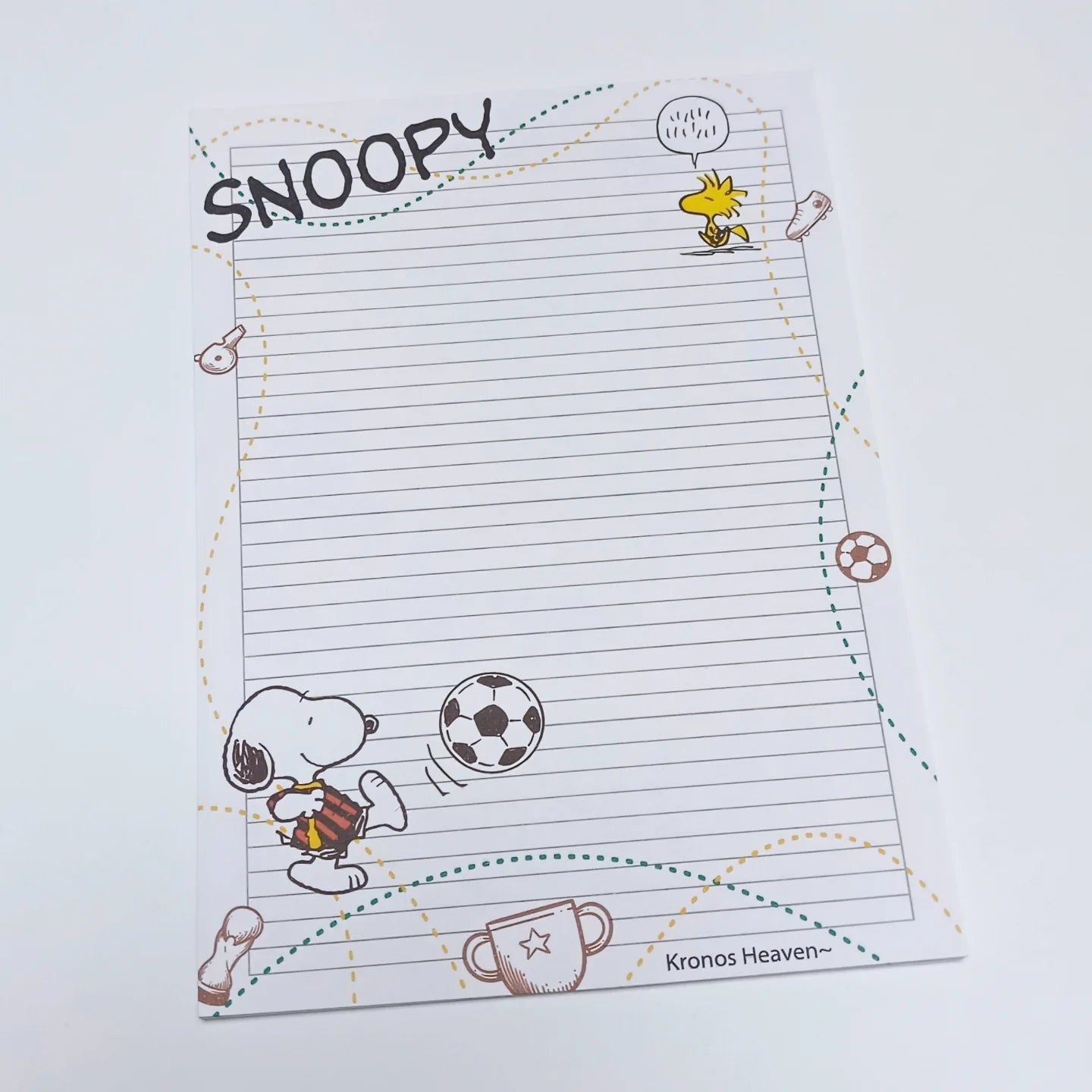 Esquelario Snoopy Fútbol