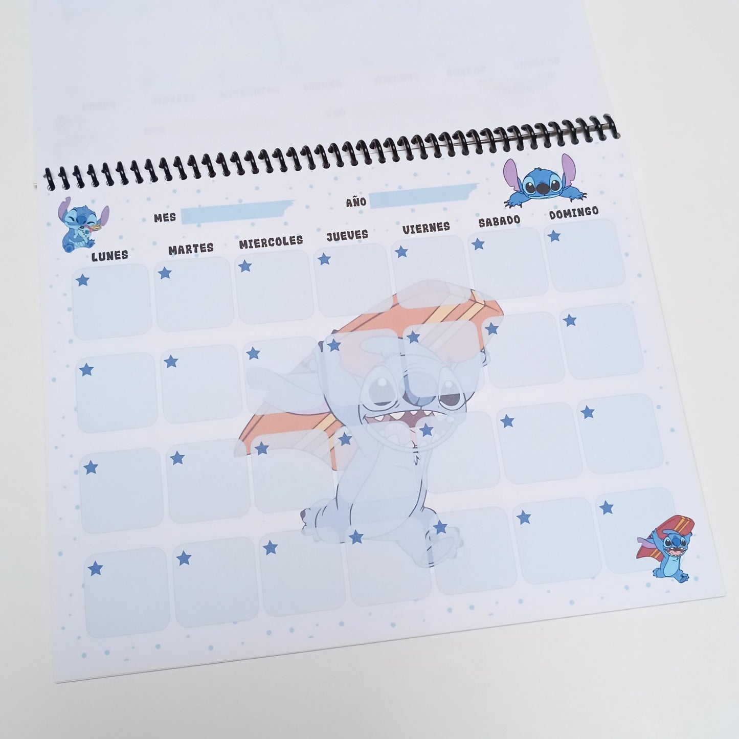 Planner Mensual Stitch